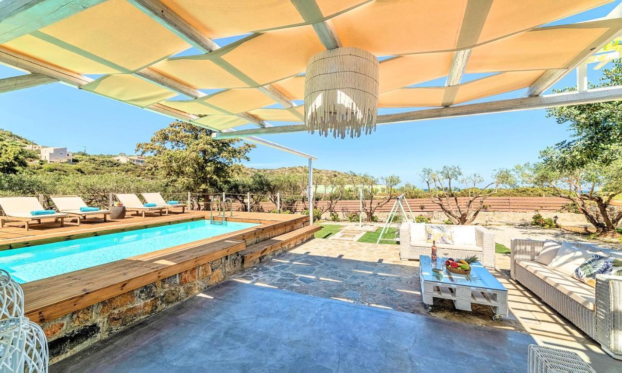 Cretan Lodge Heated Pool Agios Nikolaos  Exterior photo