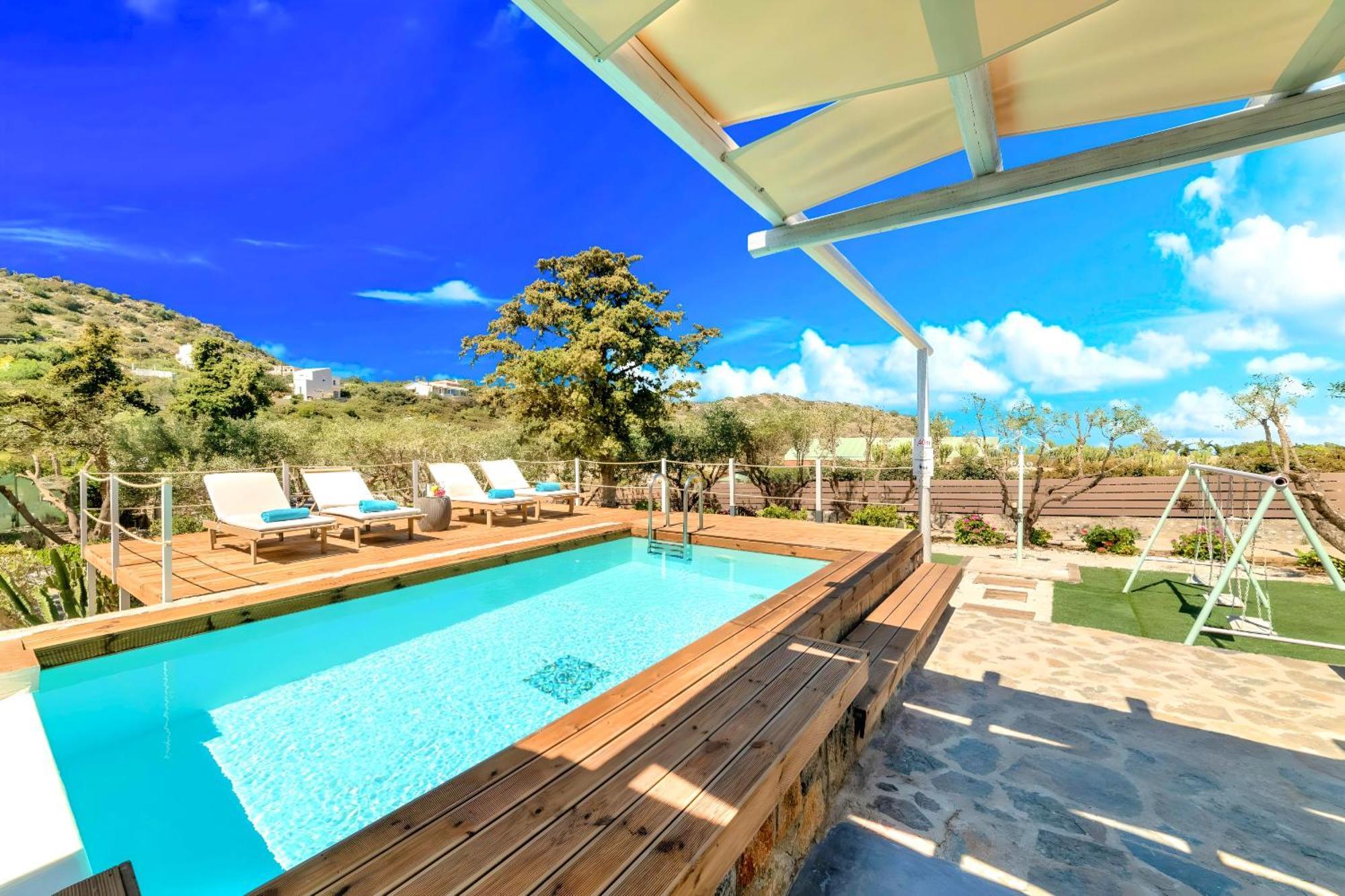 Cretan Lodge Heated Pool Agios Nikolaos  Exterior photo