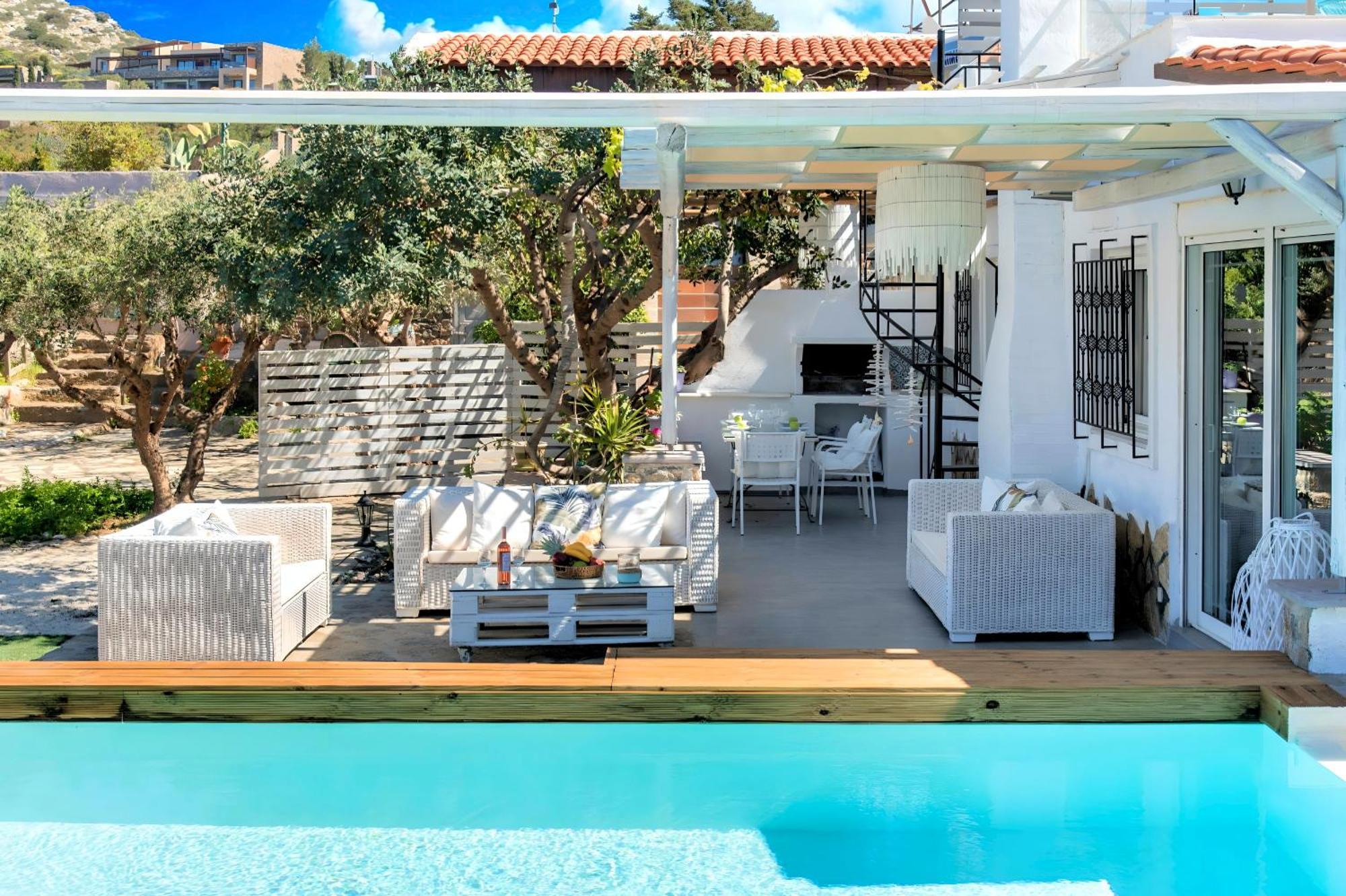Cretan Lodge Heated Pool Agios Nikolaos  Exterior photo